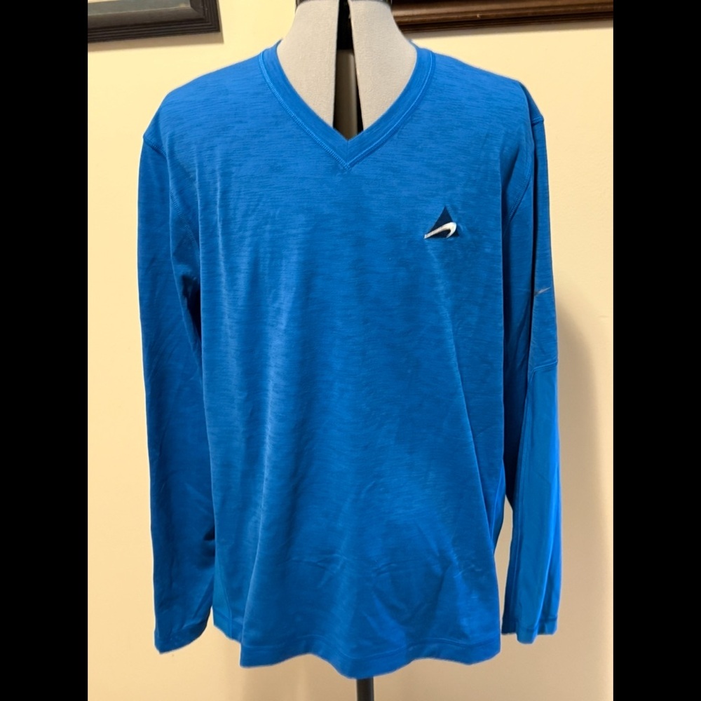 Nike Golf Blue Dri-Fit Shirt